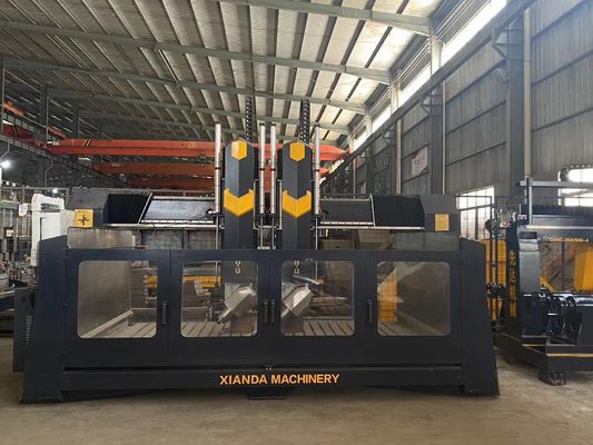 Quality Xianda 4 Axis High Precision CNC Carving Machine With 0.02mm Positioning Accuracy And 5.5KW Spindle Power factory