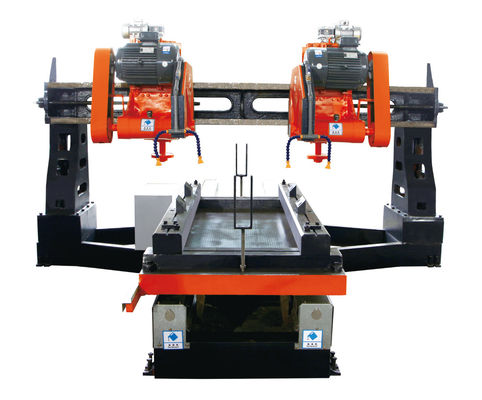 Quality Four Blade Stone Edge Cutting Machine Column Slab Trimming Machine factory
